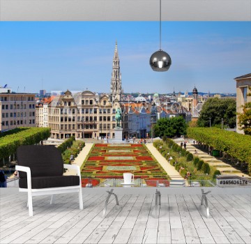 Picture of Brussels center on a sunny day